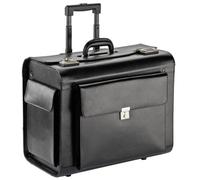 Dermata XXL Pilotentrolley Koffer, Schwarz, 50 cm