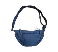 DERNIER - New Bags Schultertasche Bananabag klein super leicht Dark Navy Blau