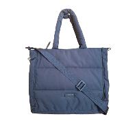 DERNIER - New Bags Shopper 2 Griffe + langer Riemen super leicht Dark Navy Blau