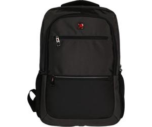 DERNIER - Travel N Meet Rucksack aus Spinnstoff grau Grau