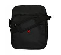 DERNIER - Travel ´N´ Meet Schultertasche aus Spinnstoff Schwarz Schwarz