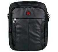 DERNIER - Travel ´N´ Meet Schultertasche aus Spinnstoff Schwarz Schwarz