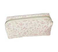 Derwrtup Blumen-Make-up-Pinsel-Etui, Make-up-Pinsel-Organizer für Reisen - Aufbewahrungs-Make-up-Tasche, Kosmetiktasche - Kosmetik-Organizer, Aufbewahrungsorganisator, Blumen-Kulturbeutel, Reisetasche