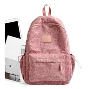 Derwrtup Mode Rucksack Leopardenmuster Büchertasche Großes Fassungsvermögen | Schulrucksack Für Erwachsene Studenten Täglicher Arbeitsweg Uni Wochenendausflüge Reisen Urlaub Einkaufen Freizeit