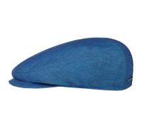 Descott Leinen Flatcap by Stetson blau 61 cm