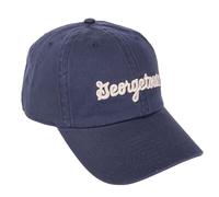 Desert Cactus Georgetown University Baseballmütze Hoyas GU Krempe, bestickt, verstellbarer Stoffriemen, für Erwachsene (Stil 3), Blau