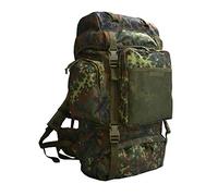 Desert Hawk Tactical BW Bundeswehr Commando Kampf Rucksack Trakking Wander Rucksack 55 L Molle (Flecktarn)