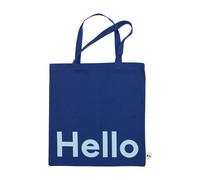 Design Letters - AJ Favourite Tragetasche, Hello / midnight blue