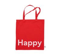 Design Letters Design Letters Tote Bag Tasche Happy-rot