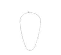 DESIGN LETTERS Halskette Ruth large chunky charm silber