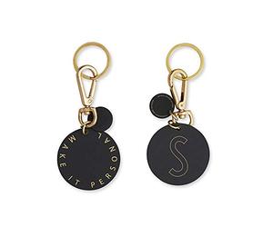 Design Letters Personal Key Ring & Bag Tag (A-Z)