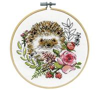 Design Works Crafts Janlynn Kreuzstich-Set, Motiv Igel