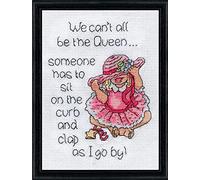 Design Works Crafts Kreuzstich Stickpackung Königin, Zählmuster