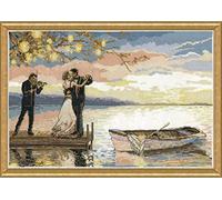 Design Works Crafts Kreuzstich Stickpackung Romanze in der Dämmerung, Zählmuster