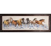 Design Works Crafts Kreuzstich Stickpackung Wasserfall, Zählmuster