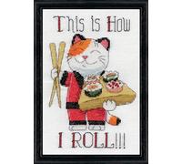 Design Works Crafts Kreuzstich Stickpackung Wie ich Rolle, Zählmuster