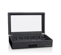 DESIGNHÜTTE Uhrenbox Aturo 12 - Schwarz