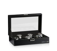 Designhütte Uhrenbox Boston 12 - Carbon / Schwarz
