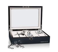 Designhütte Uhrenbox Chicago 10 - Carbon