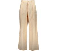 Desigual 4-Taschen Weitbein Hose mit Elastikbund und Kontras - Größe: XL