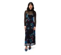 Desigual Langes Schwarzes Damenkleid 25WWVK03_NE2000 - Größe: M
