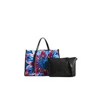 Desigual Bols Lavender Hanove Shopping Bag Space Blue