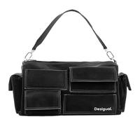 Desigual Kurzgriff Tasche Pocket Face Habana Long black