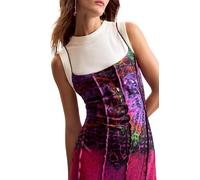 Desigual Damen Alas Lacroi Kleid, rot, X-Large