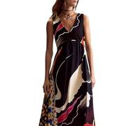 Desigual Ärmelloses Kleid aus der Kollektion Damen, Schwarz, Größe S
