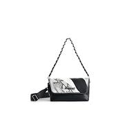 Desigual Women's Black Bag_Patch PSICO Snake VEN 2000