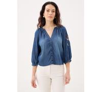 Desigual - Bekleidung Blus Chambre - blau - Größe XS