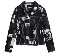 Desigual Blazer_Newspaper_BLAC, 2006 Dark Grey, L