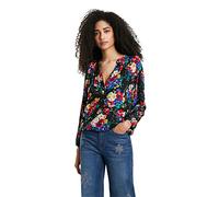 Desigual Womens BLUS_Verbena Blouse, Multicolor, S