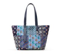 Desigual Bols Boro Japanese Bombay Shopping Bag Navy