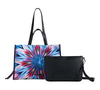 Desigual Bols Lavender Hanove Shopping Bag Space Blue