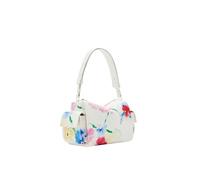 Desigual Women's LIQUIDFLOWER HA Accessories PU Hand Bag, White