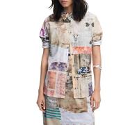 Desigual Damen Langarmshirt Beige 25WWCW18_BE6063 - Größe: M