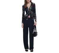 DESIGUAL CAMICIA MANICHE LUNGHE DONNA NERO