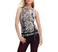 DESIGUAL CANOTTA DONNA NERO