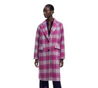 Desigual COAT_CUADRO_FUCSIA, 3033 ROSA FLUOR, M