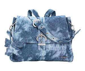 Desigual Curio Deni Backpack M Denim Dark Blue