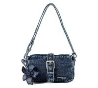 Desigual Curio Schultertasche 19 cm blau