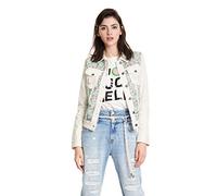 Desigual Damen 20swen071001 Jacken, Weiß, L EU