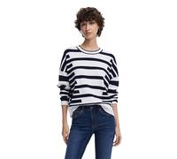 Desigual Damen 25SWJF01 Sweatshirt, White, XL
