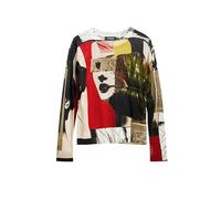 Desigual Damen 25SWJF27 Sweatshirt, Material FINISHES, M