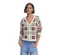 Desigual Damen 25SWJF36 Sweatshirt, White, L