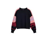 Desigual Damen 25swskx0 Sweatshirt, Schwarz, L EU