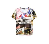 Desigual Damen 25SWTK14 T-Shirt, Material FINISHES, XL