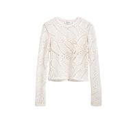 Desigual Damen 25SWTKAM T-Shirt, White, L