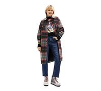 Desigual Damen Abrig_kiev, 2006 Dark Grey, OVERCOAT, Schwarz, L EU